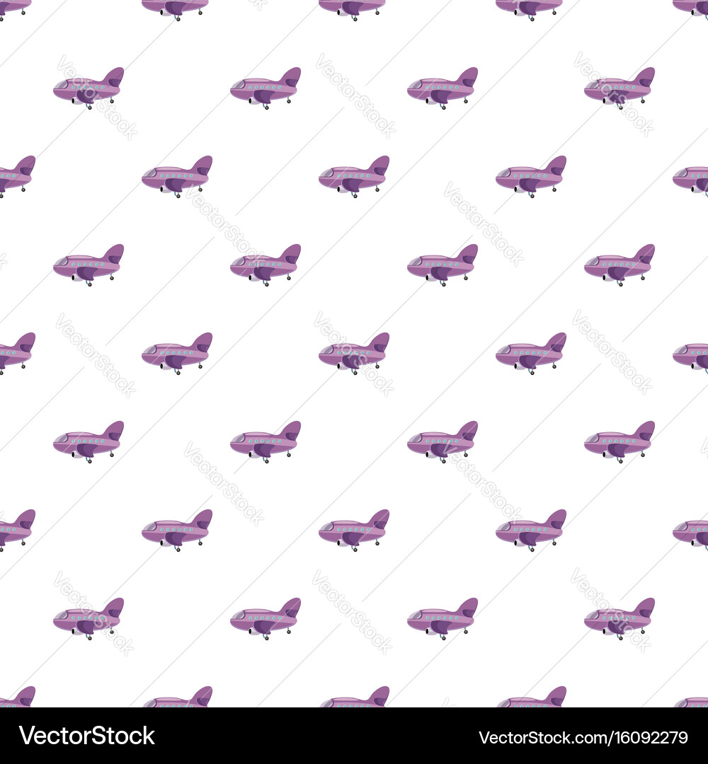 Purple plane pattern Vector Image