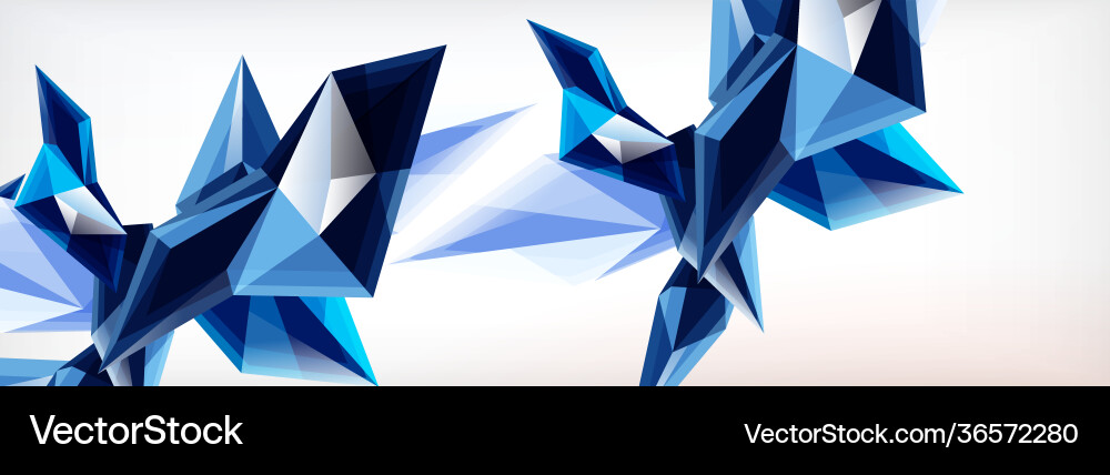 3d triangles and pyramids abstract 3d triangles and pyramids abstract vector image
