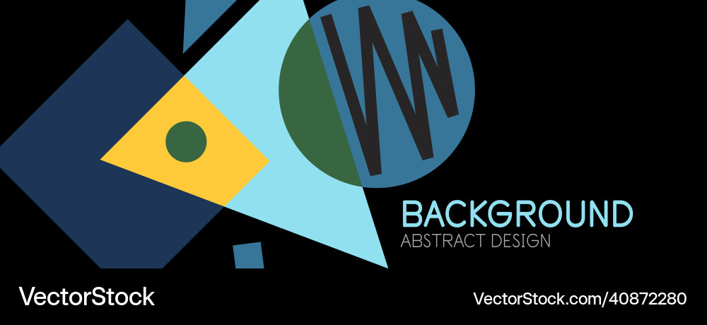 Abstract background blocks lines triangles Abstract background blocks lines triangles vector image