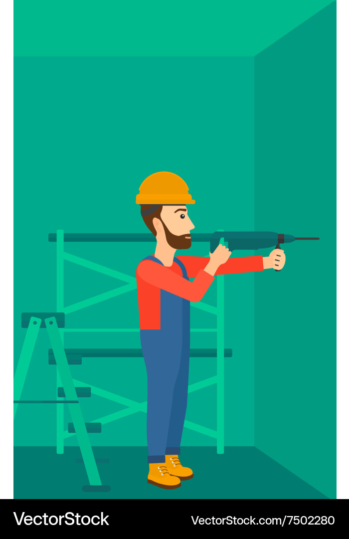 Constructor with perforator vector image