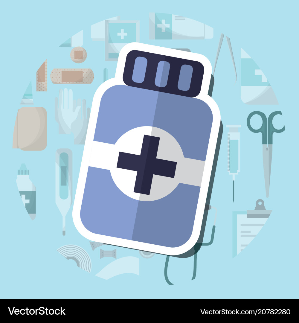 Flasche Apotheke Kapsel medizinische Versorgung Gesundheitsversorgung Flasche Apotheke Kapsel medizinische Versorgung Gesundheitsversorgung vektorbild