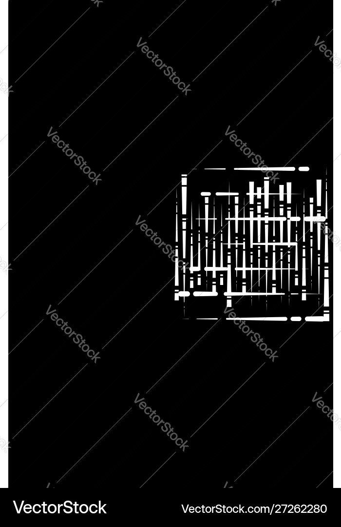 Grid mesh abstract geometric pattern segmented Vector Image