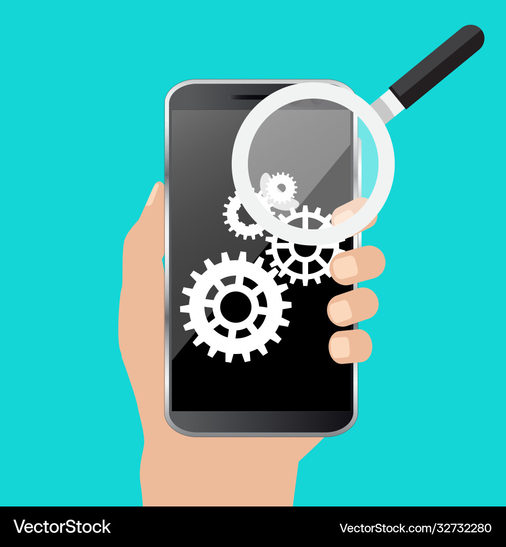 Information and development website statistic Information and development website statistic vector image