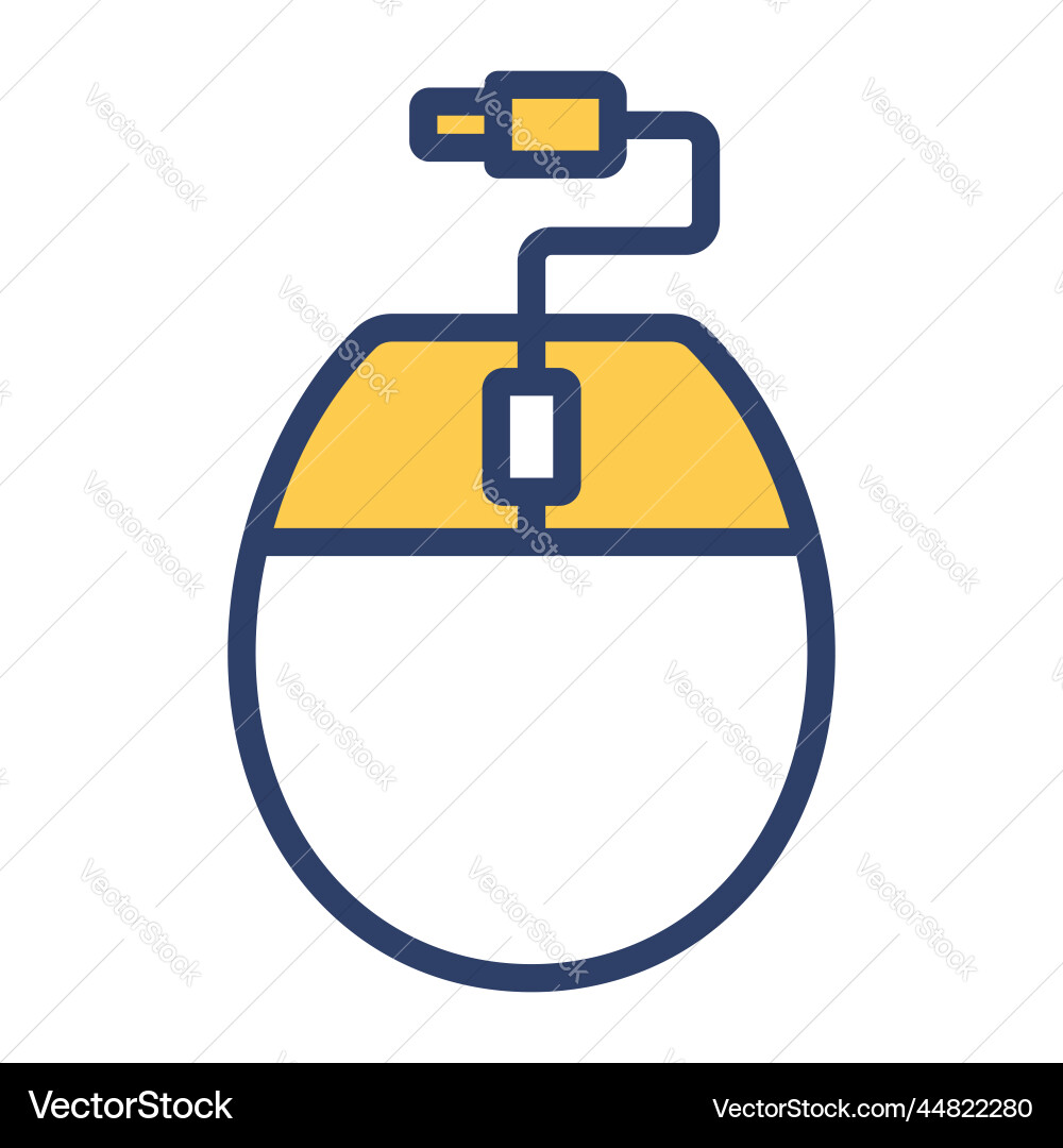 Mouse icon user interface as a simple sign vector image