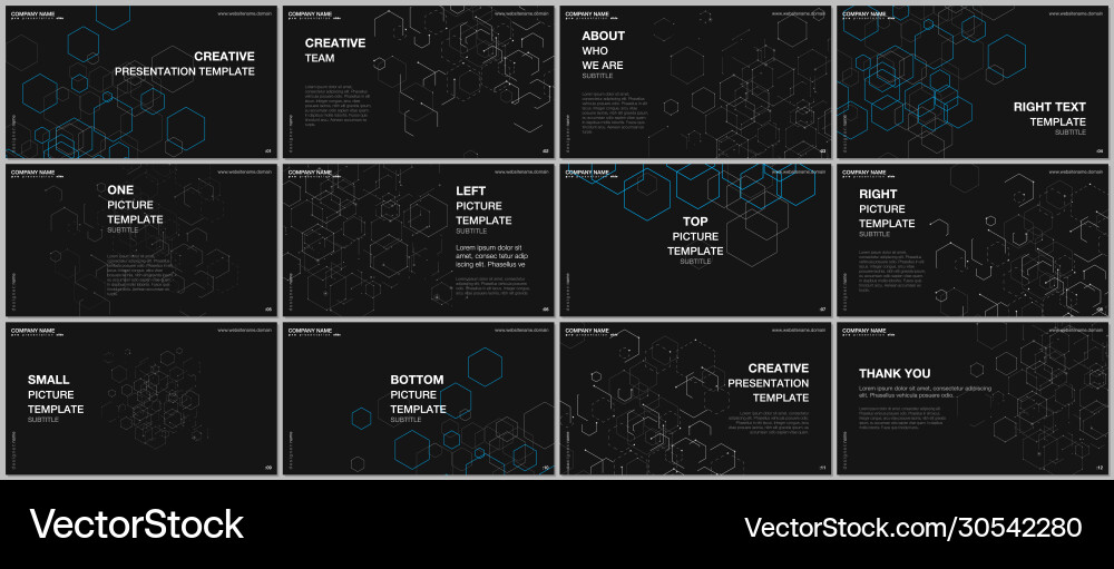 Presentation design templates multipurpose Presentation design templates multipurpose vector image