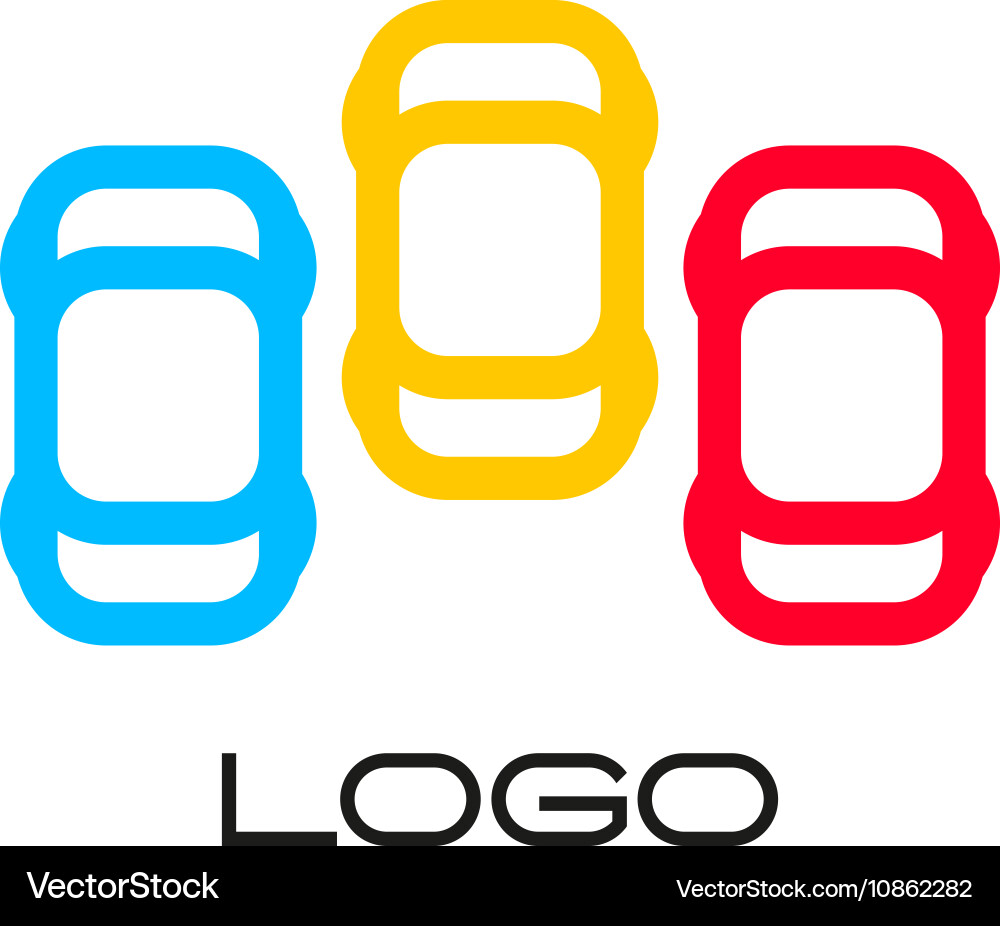 Set of isolated colorful devices simple vector image
