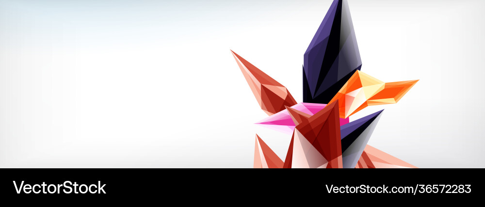 3d triangles and pyramids abstract 3d triangles and pyramids abstract Vector Image