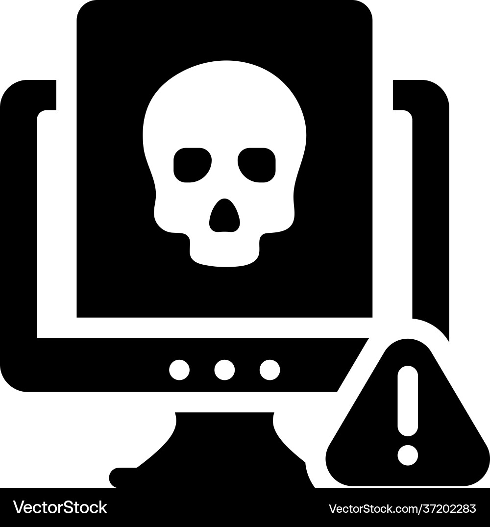 Document hacking vector image