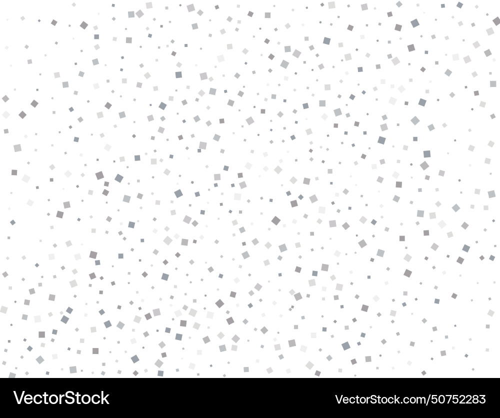 Feiertag Silber Quadrate Konfetti Feier Feiertag Silber Quadrate Konfetti Feier vektorbild