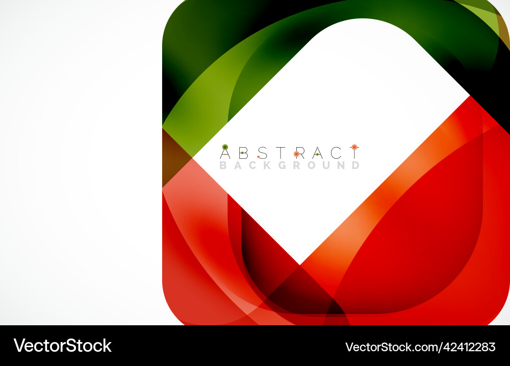Minimal background abstract square shape Vector Image