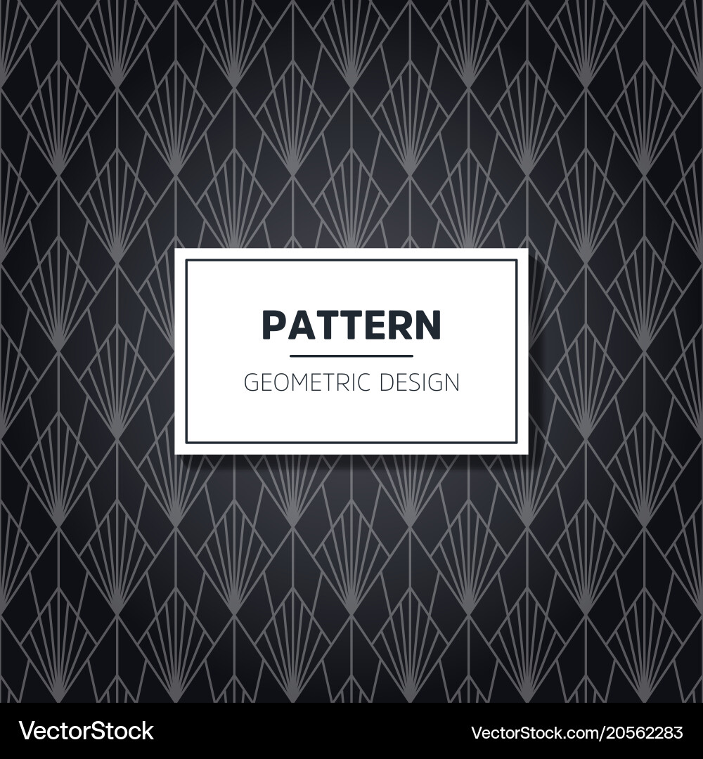 Seamless geometric pattern simple print Vector Image