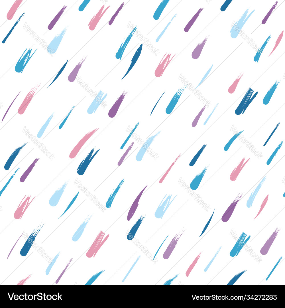 Seamless pattern with rain Seamless pattern with rain Vector Image