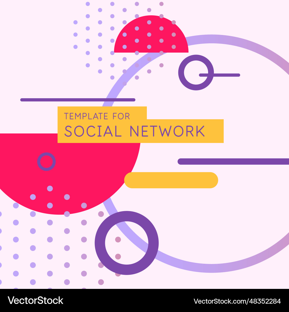 Abstract background with simple elements an image Vector Image