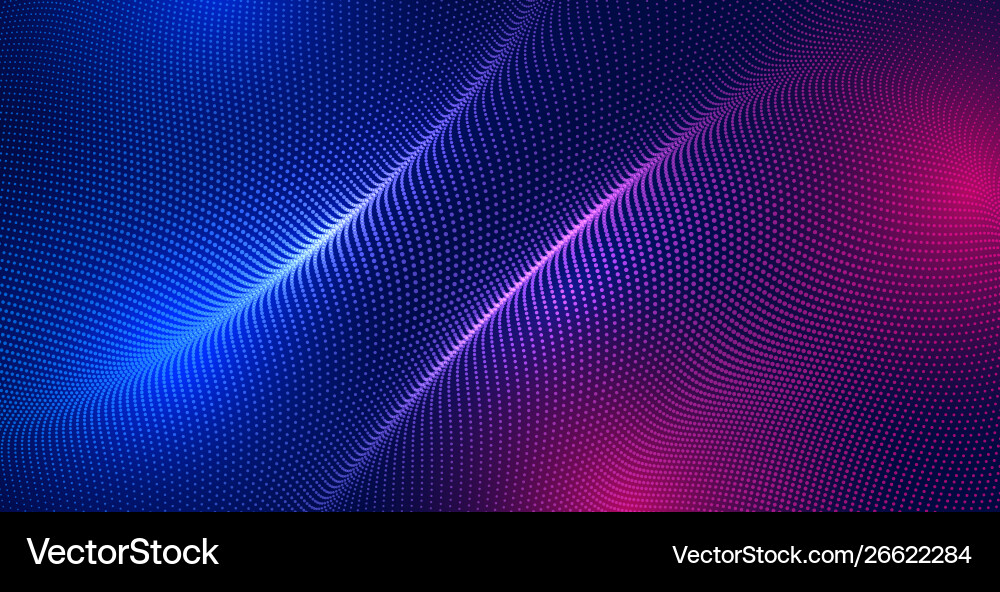 Abstract Particle Light Effect Background vector image