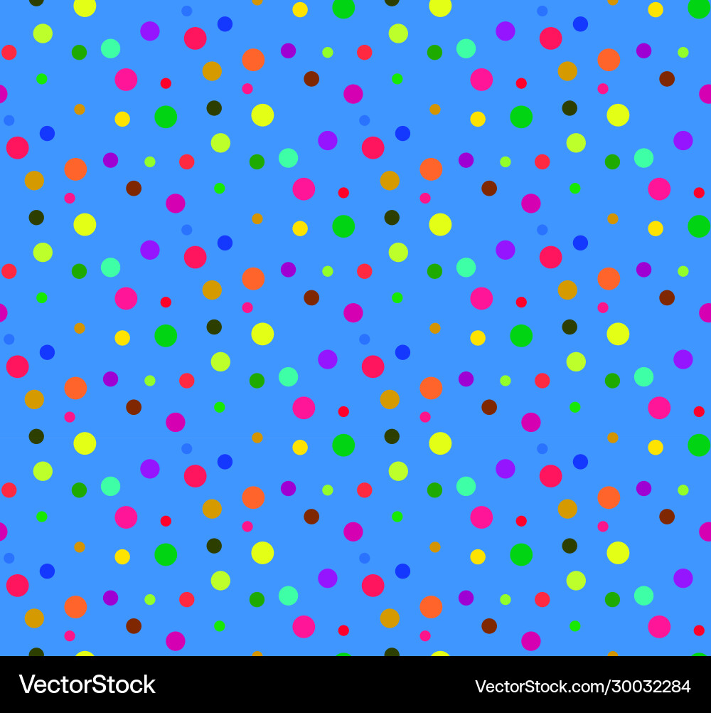 Circle and square colorful pattern vector image