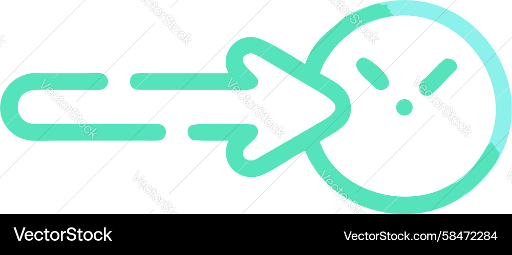 Circular Arrow Add New Icon Vector Image