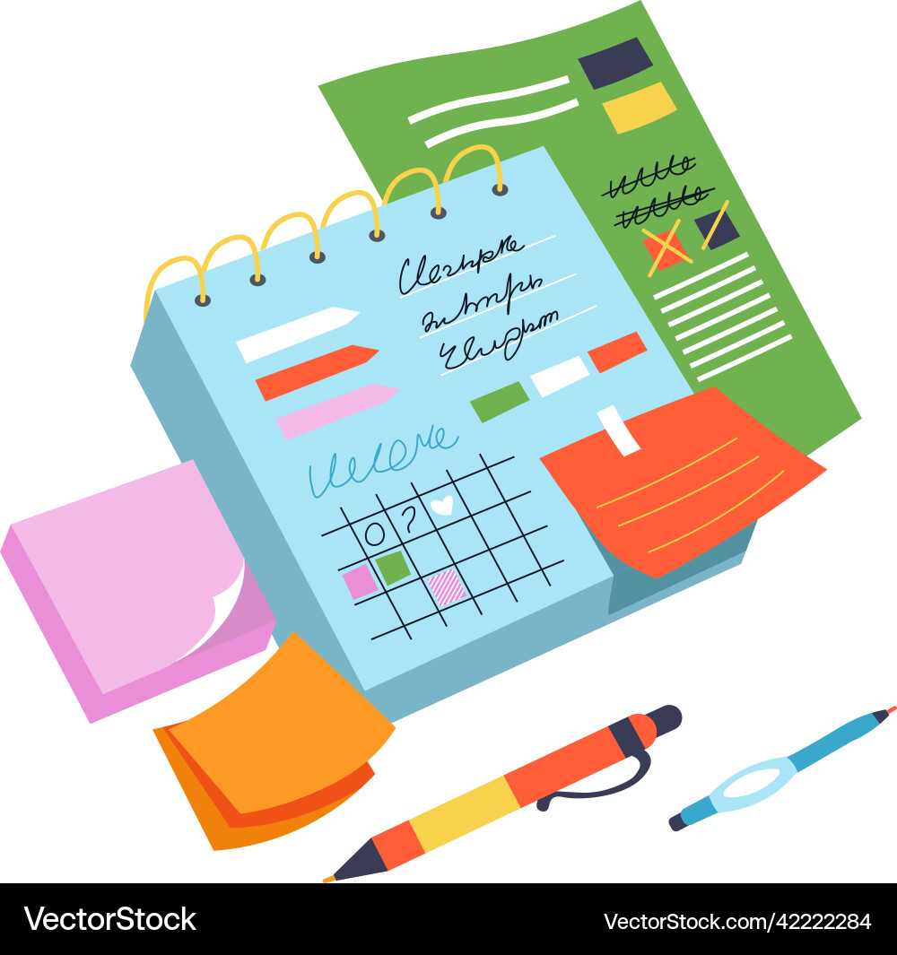 Kalender oder Planerorganisator für Arbeitsaufgaben Kalender oder Planerorganisator für Arbeitsaufgaben vektorbild