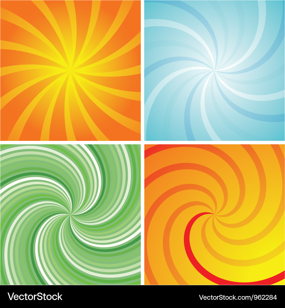 Retro Swirl Pattern vector image