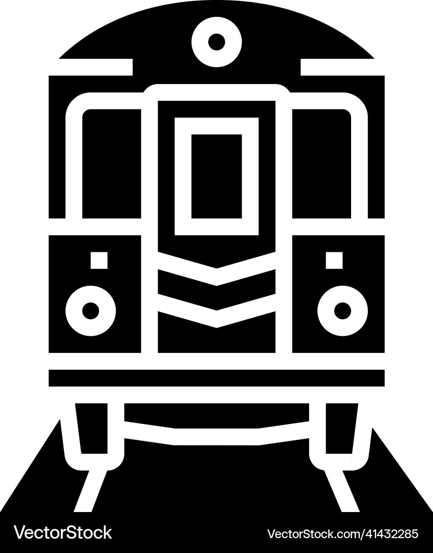 Neue York-Glyphen-Symbol Neue York-Glyphen-Symbol vektorbild