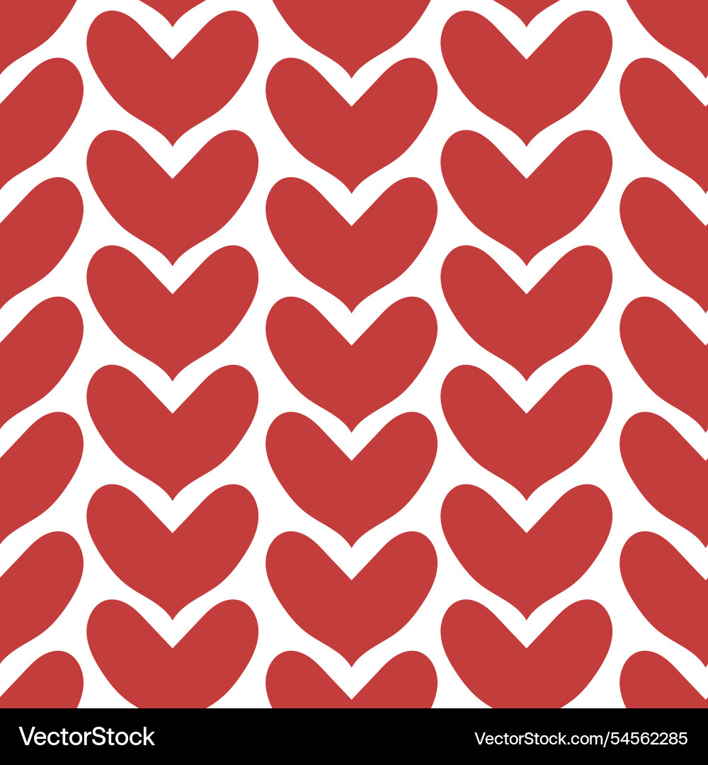 Simple heart seamless pattern wrapping packaging Simple heart seamless pattern wrapping packaging vector image