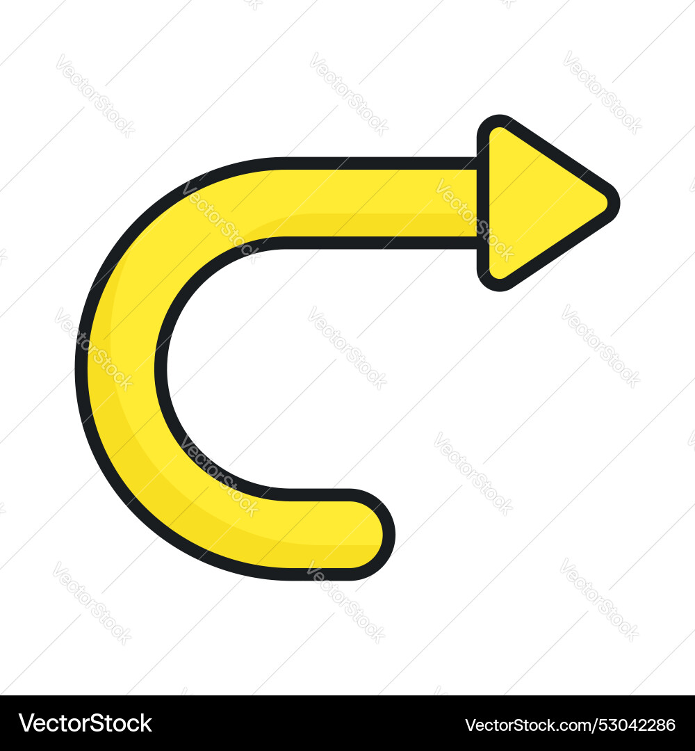 Next forward button design vector image