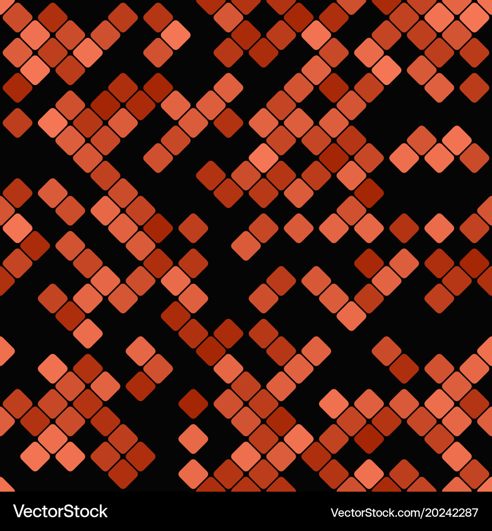 Abstract diagonal square pattern background vector image
