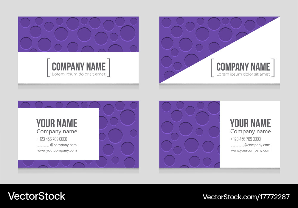 Abstract layout background set for art vector image