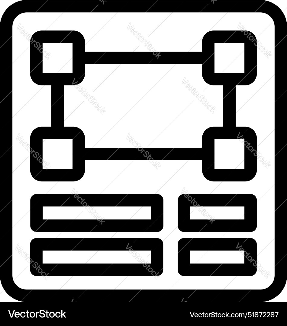Algorithm zeigt Datenverarbeitung mit Flussdiagramm Algorithm zeigt Datenverarbeitung mit Flussdiagramm vektorbild