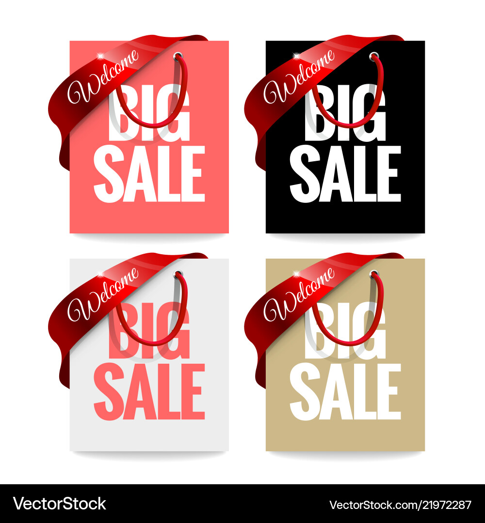 Big winter sale label Big winter sale label vector image