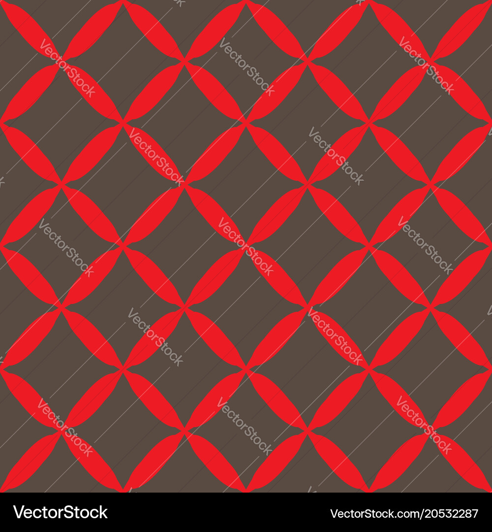 Gray and Red Abstract Grid Pattern vector image