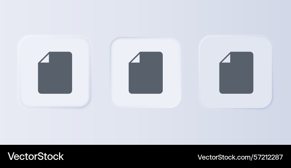 Grey file document icon isolated Grey file document icon isolated vector image