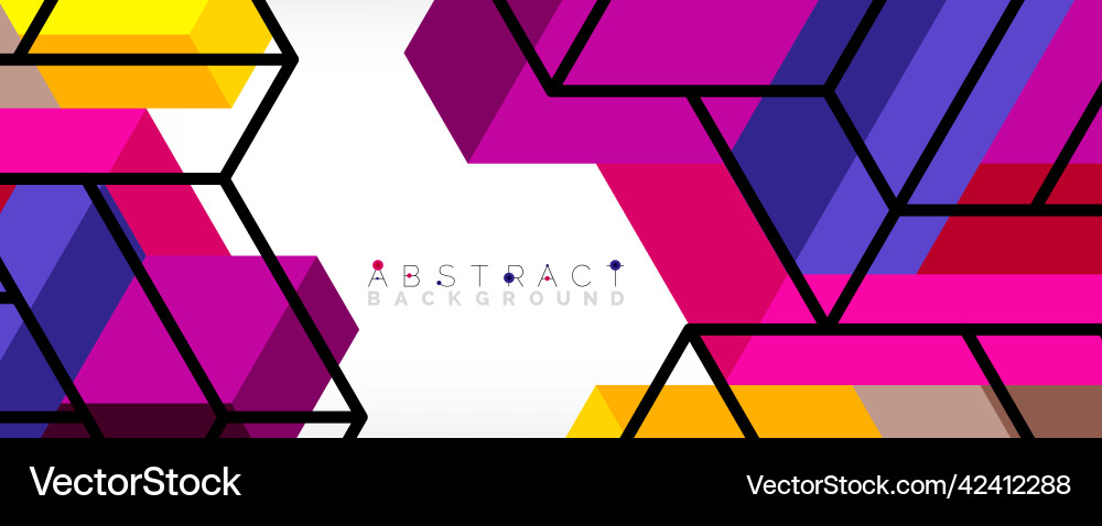 Abstract background 3d cubes cubic elements Abstract background 3d cubes cubic elements vector image