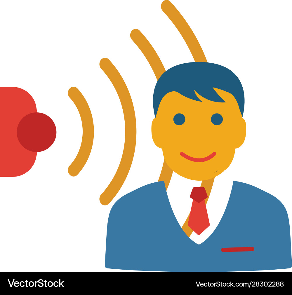 Face recognition icon simple element from smart Face recognition icon simple element from smart vector image
