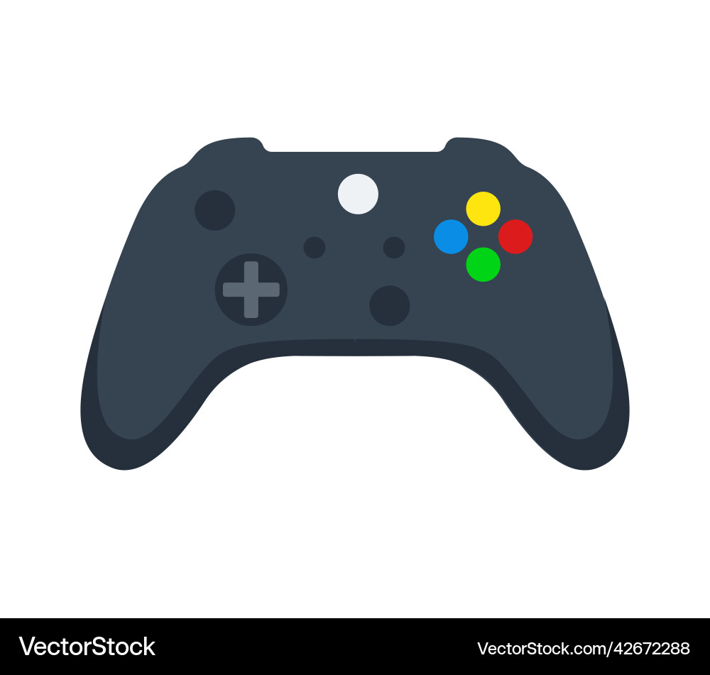 Joystick Gamepad Spielkonsole oder Controller Joystick Gamepad Spielkonsole oder Controller vektorbild