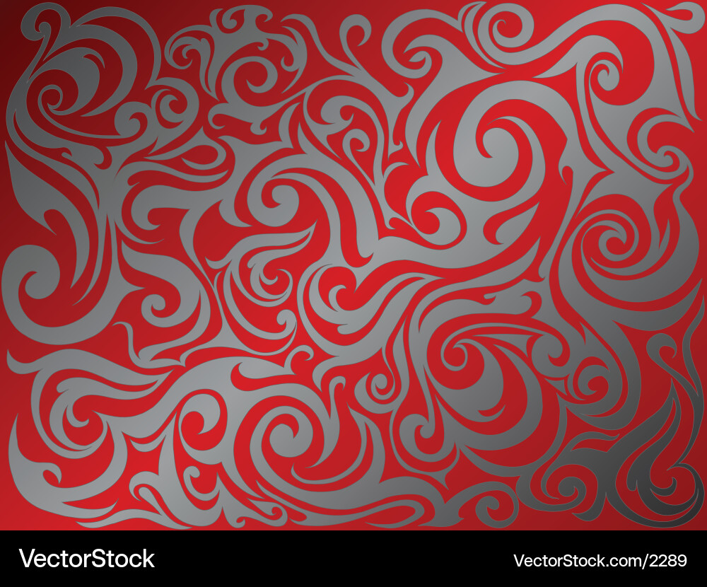 Dynamic Swirls vector image