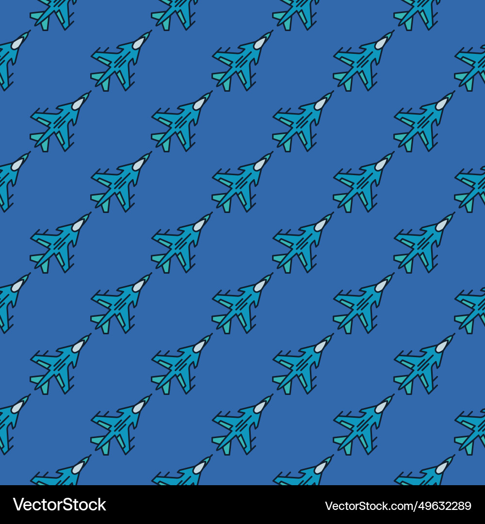 Fighter jet concept modern background military Vector Image