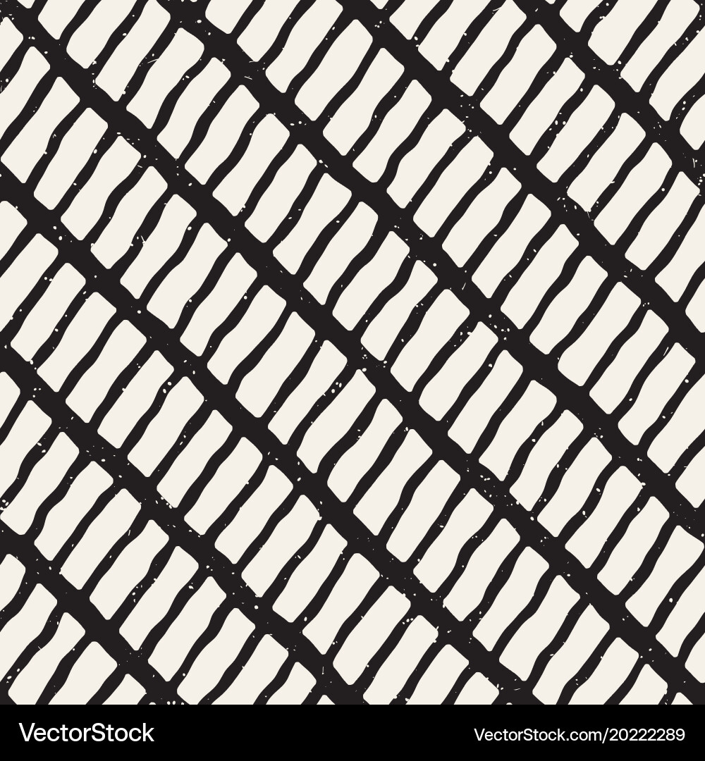 Hand drawn style seamless pattern abstract Vector Image