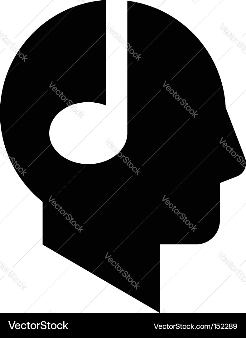 Music Note Icon Vector Image