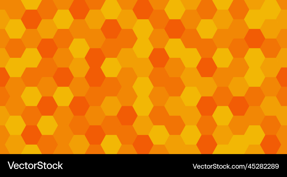 Seamless honeycomb pattern abstract Vector Image