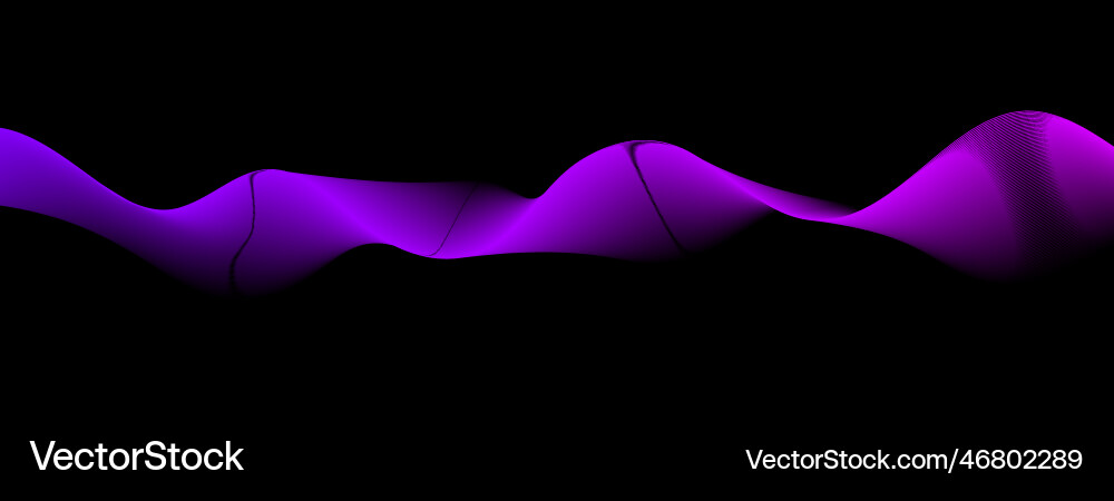 Wave gradient abstract colorful flowing lines Wave gradient abstract colorful flowing lines vector image