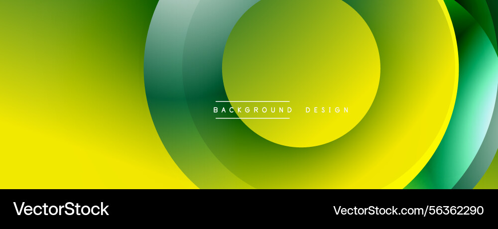 Abstract green yellow layers create dynamic Abstract green yellow layers create dynamic vector image