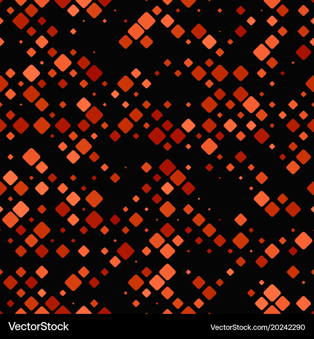 Abstract repeating diagonal rounded square vector image
