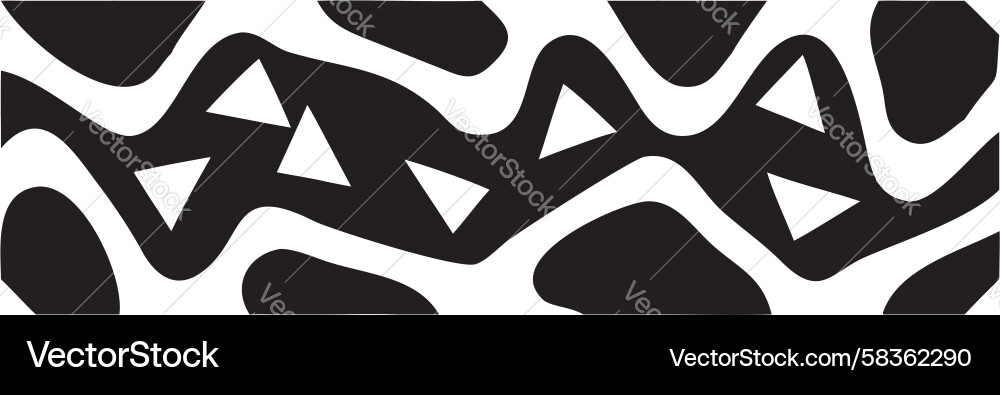 Wavy Line Pattern Vector Image