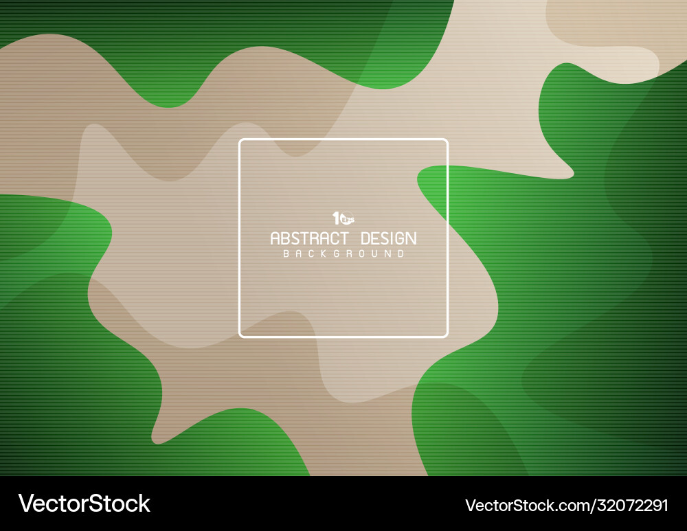 Abstract gradient green free shape pattern design Abstract gradient green free shape pattern design vector image