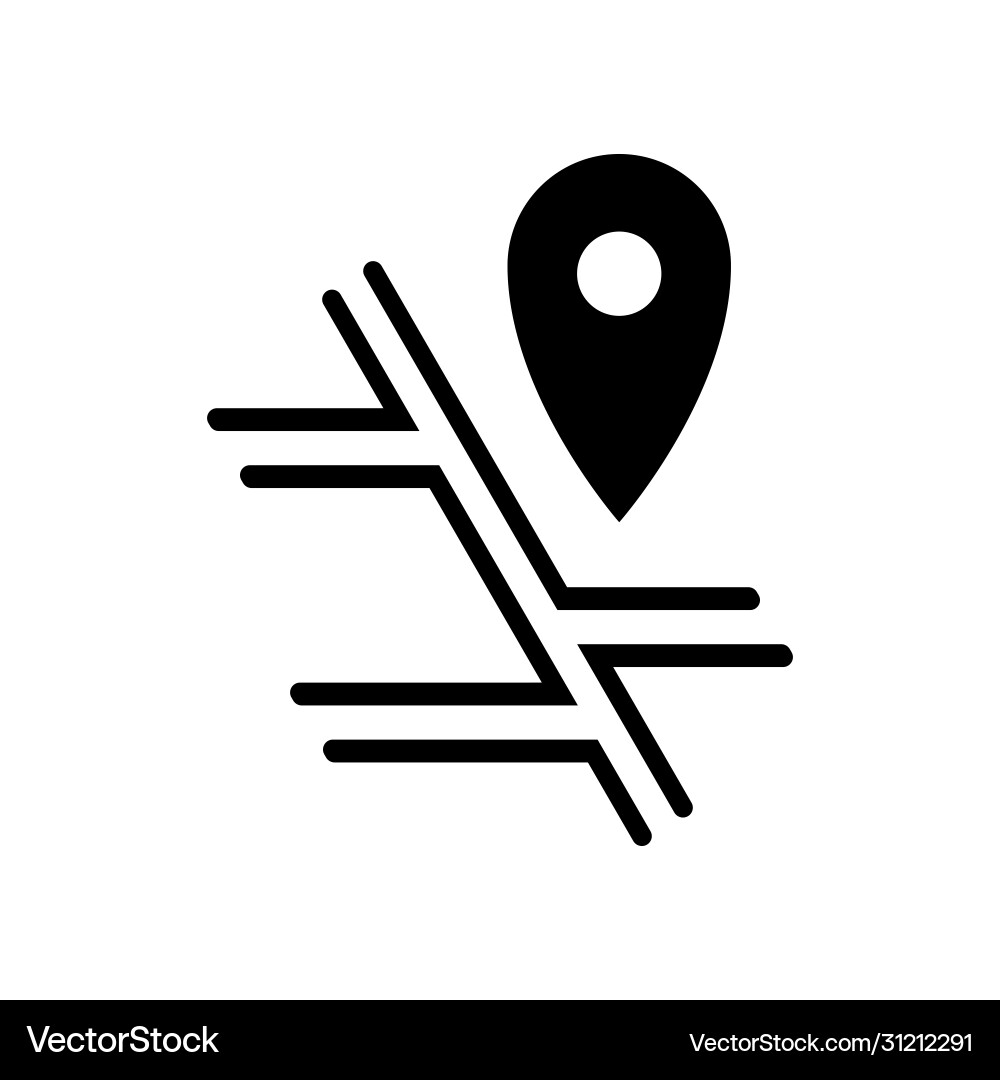 Map pointer isolated pin gps navigation icon Map pointer isolated pin gps navigation icon vector image