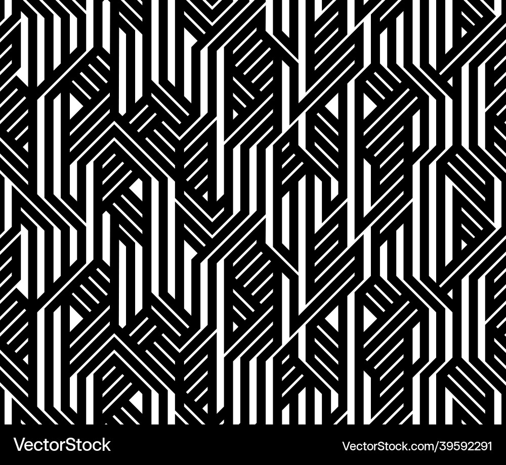Tech-Stil nahtlose lineare Muster monochrom Tech-Stil nahtlose lineare Muster monochrom vektorbild