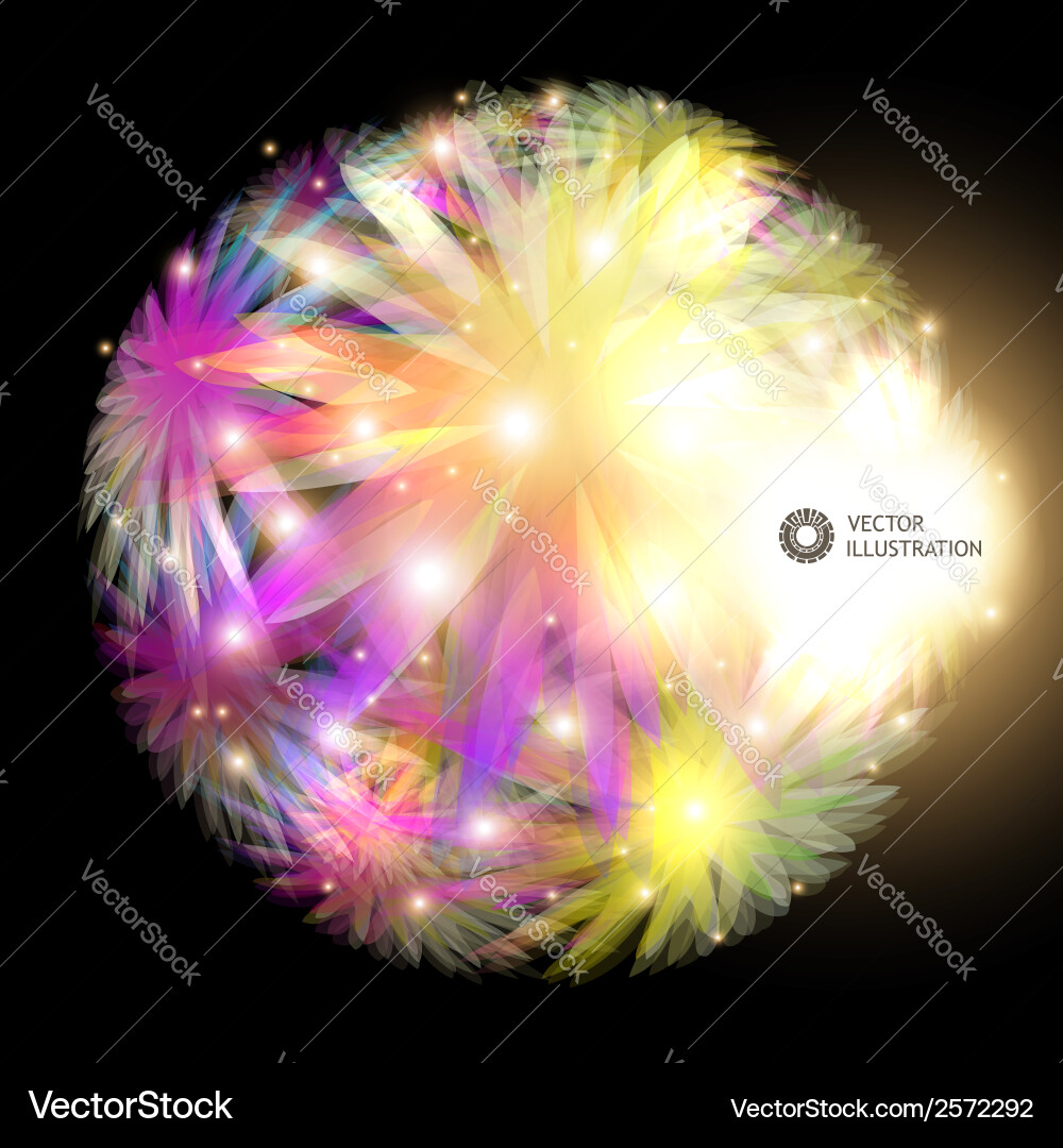 Abstract usable for different design vector image