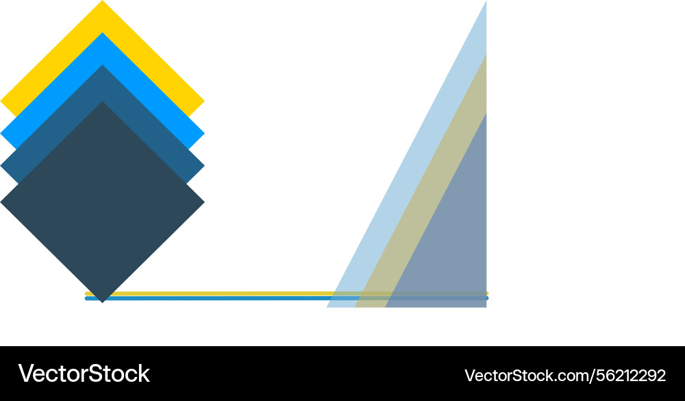 Modern abstract background with overlapping Modern abstract background with overlapping vector image