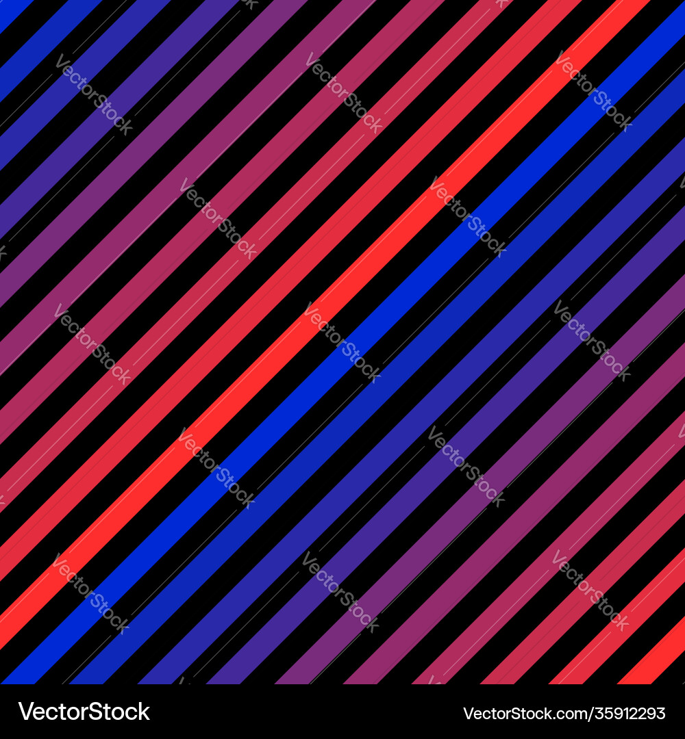 Diagonal lines seamless pattern in bright neon Diagonal lines seamless pattern in bright neon vector image