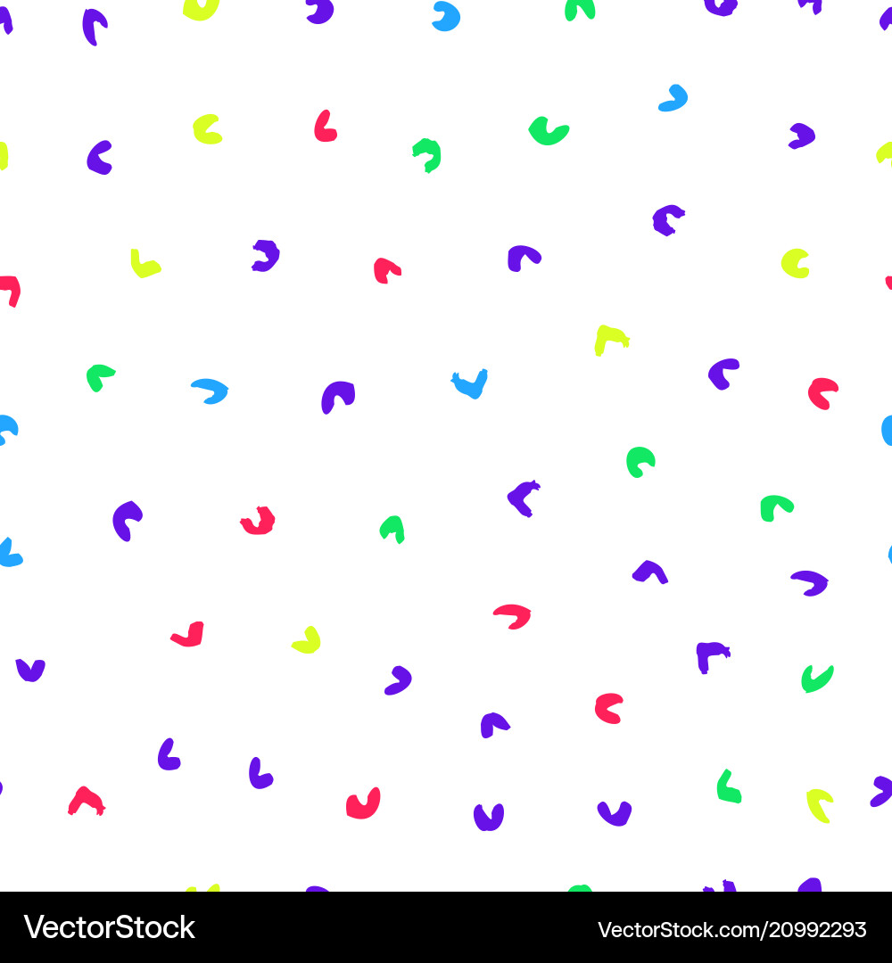Dry brushes seamless pattern minimalistic Dry brushes seamless pattern minimalistic vector image